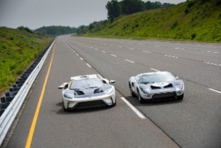 Preproduction 2022 Ford GT Heritage Edition